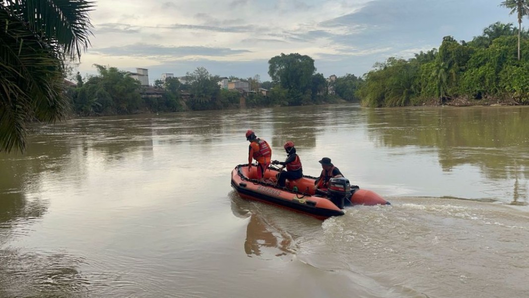 Pencarian Bocah Tenggelam di Sungai Rokan Belum Ditemukan