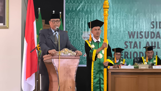 153 Wisudawan STAI Auliaurrasyidin Diwisuda