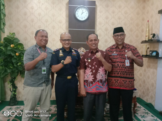 Pj Bupati Inhil Herman Harapkan Sinergitas Bea Cukai Tembilahan Dalam Membangun Perekonomian Daerah