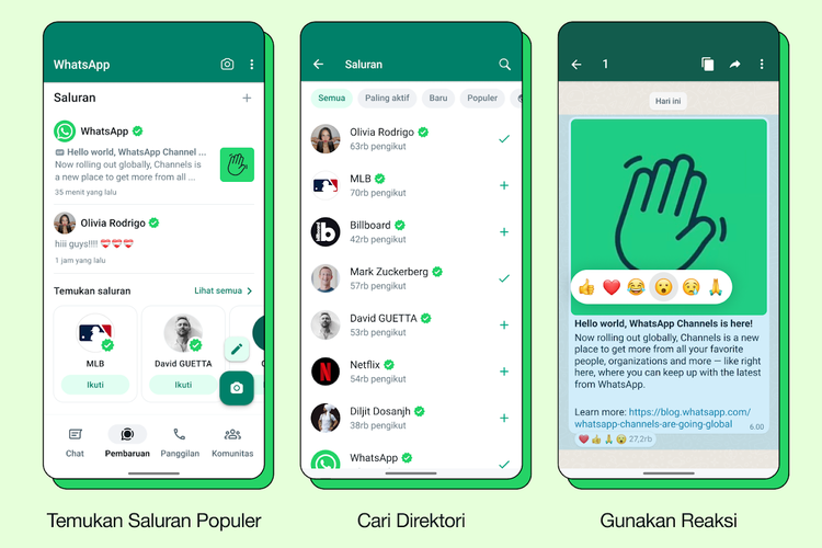 Cara Membuat Saluran di WhatsApp