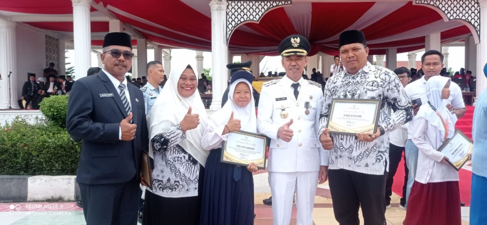 Siswa SMPN 5 Bangko Wakili Riau ke Tingkat Nasional