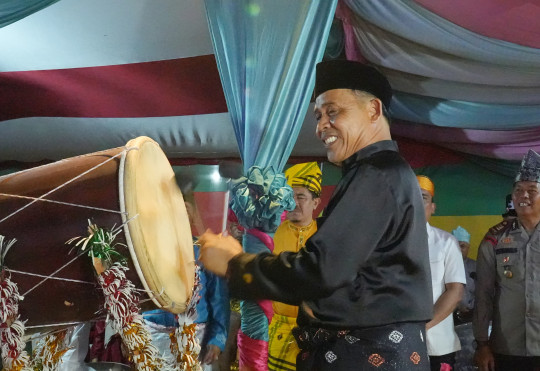 Pj.Bupati Inhil H.Herman Membuka Secara Langsung MTQ Ke-50 Tingkat Kecamatan Reteh Tahun 2024