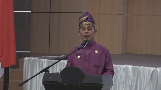 Pj Bupati Inhil Jadi Keynote Speaker Sosialisasi Tunjangan Khusus Guru ASN Daerah Tahun 2024