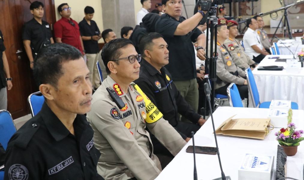 Kakorlantas Polri Bersama Kapolda Bali Laksanakan TFG dalam KTT Archipelagic and Island State Forum