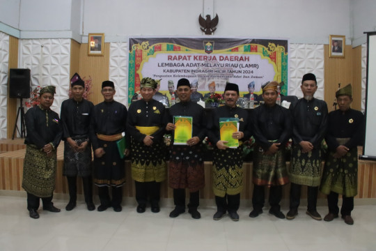 Pj.Bupati Inhil H.Herman Buka Rapat Kerja Daerah LAMR Kabupaten Indragiri Hilir Tahun 2024