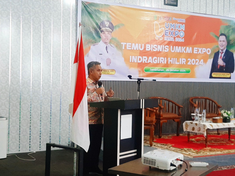 Mendorong Inovasi dan Kerjasama Melalui UMKM Expo 2024 di Indragir Hilir