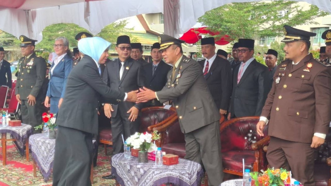 Kasdim 0314/Inhil Hadiri Upacara Peringatan Hari Kesaktian Pancasila 2025
