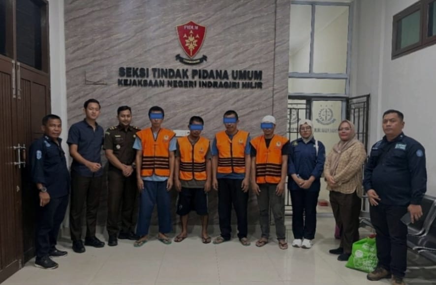 Berkas Lengkap, 4 Pelaku Ilegal Logging TNBT Segera Disidang di Riau