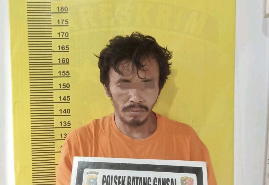 Hampir 2 Tahun Jadi DPO, Polsek Batang Gansal Berhasil Tangkap Pelaku Penganiayaan