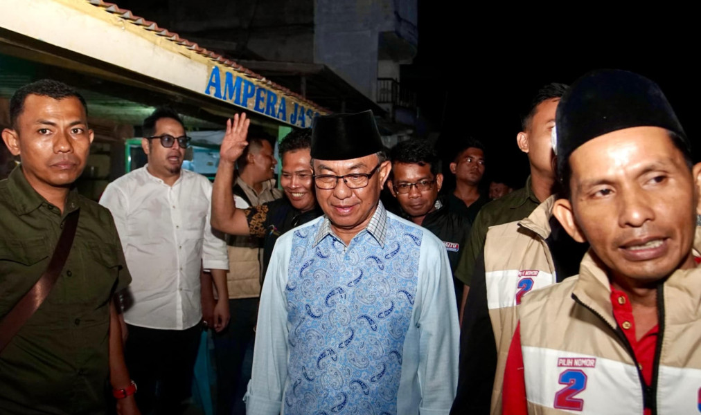 HM Wardan Lakukan Kampanye Dialogis di Sungai Piring, Sampaikan Program Unggulan untuk Riau
