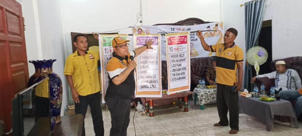 75 Calon Saksi TPS Partai Hanura Ikuti Pelatihan dan Pendidikan