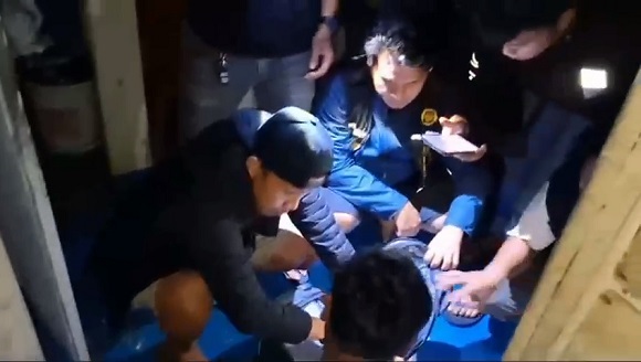 Penyeludupan Narkoba di Inhil, Barang Bukti Diselipkan Ditumpukkan Kelapa