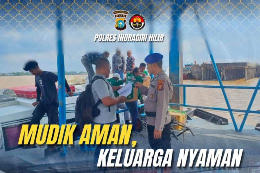 Hadapi Arus Mudik Lebaran Idul Fitri 1446 H, Polres Inhil Dirikan 4 Posko