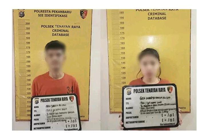 Bawa Narkoba Saat Mengungsi dari Banjir, Pasutri di Pekanbaru Ditangkap Polisi