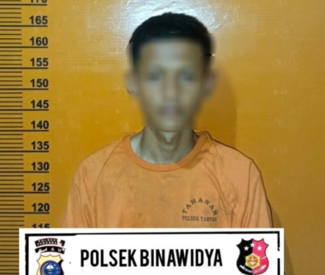 Terekam CCTV, Remaja Pencuri Motor Dibekuk