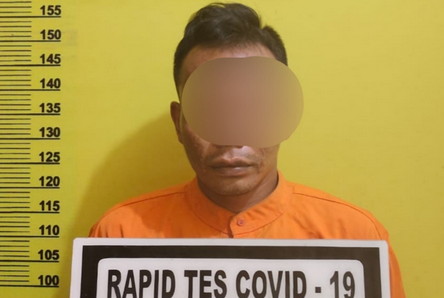 'Ninja' Sawit Kepergok saat Beraksi Gondol TBS Milik Warga Kecamatan Tambusai