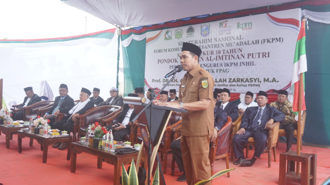 H Erisman Yahya: Silaturahmi Nasional FKPM Jadi Momentum Tingkatkan Kualitas Pendidikan Pesantren Muadalah