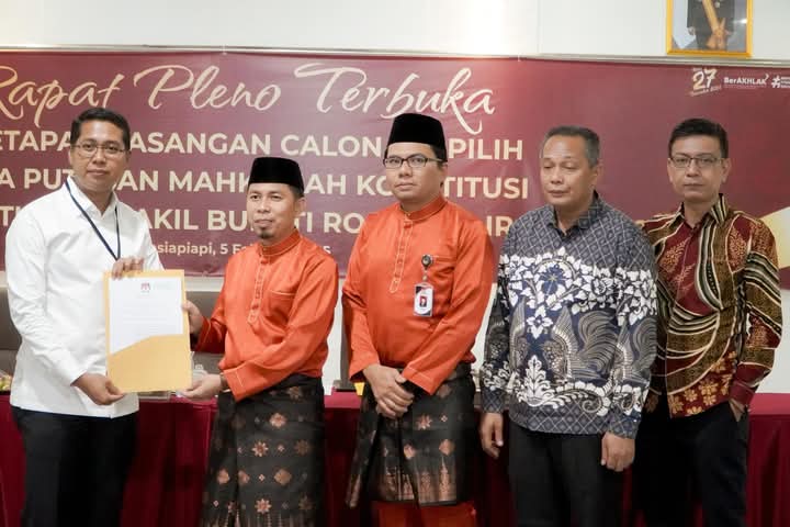 Sah, H Bistamam JC Ditetapkan Sebagai Pemimpin Baru Rohil