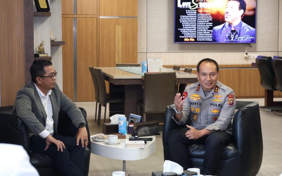 Audensi Bersama PWI Riau,  Kapolda: Kami Pelayan Masyarakat Selalu Siap Setiap Saat