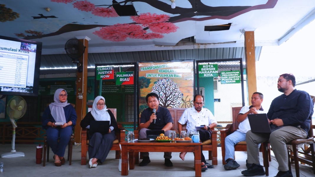 Peluncuran Tinjauan Lingkungan Hidup WALHI Riau 2026: Konsisten Menggesa Keadilan Ekologis di Rezim Kemunduranitu