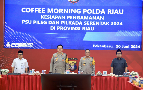 Polda Riau Siap Amankan PSU Pileg dan Pilkada 2024 Provinsi Riau