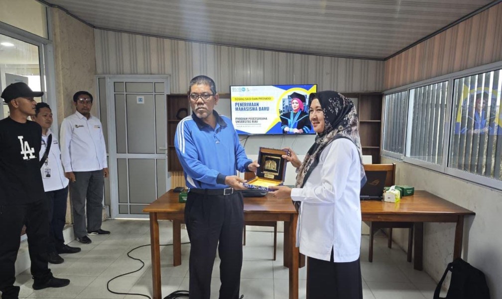 UNRI Gandeng Diskominfopers Inhil Dorong Lanjutkan Studi Pascasarjana