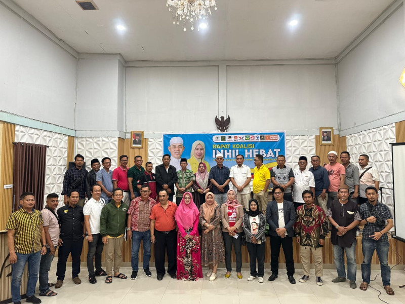 Terbentuk Tim Kemenangan HEBAT H Ikbal Sayuti Memimpin Rapat Perdana