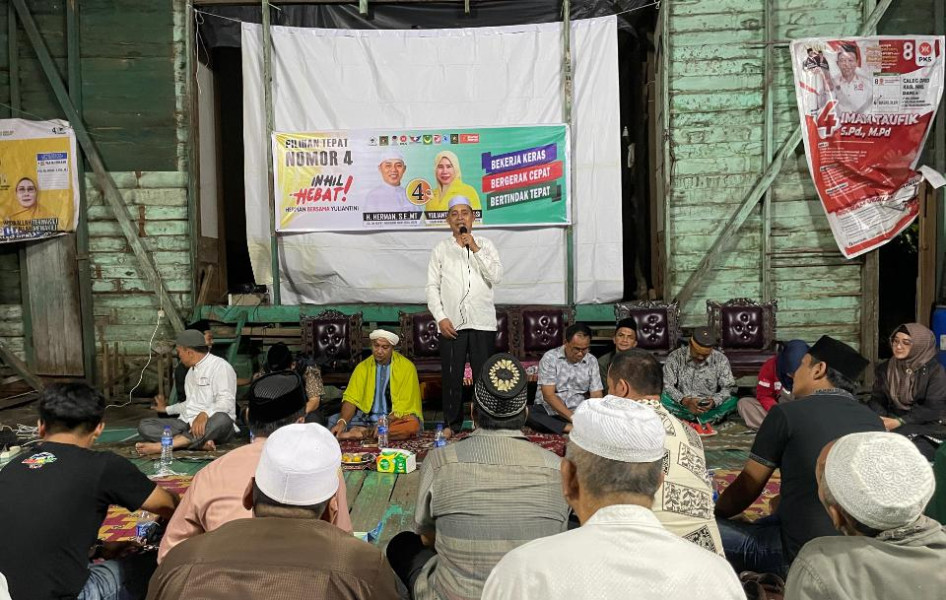 Bukan Hanya Kampanye Dialogis, Haji Herman Dengar Aspirasi dan Keluhan Masyarakat