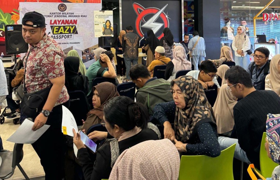 Imigrasi Pekanbaru Permudah Masyarakat Buat Paspor di Mall