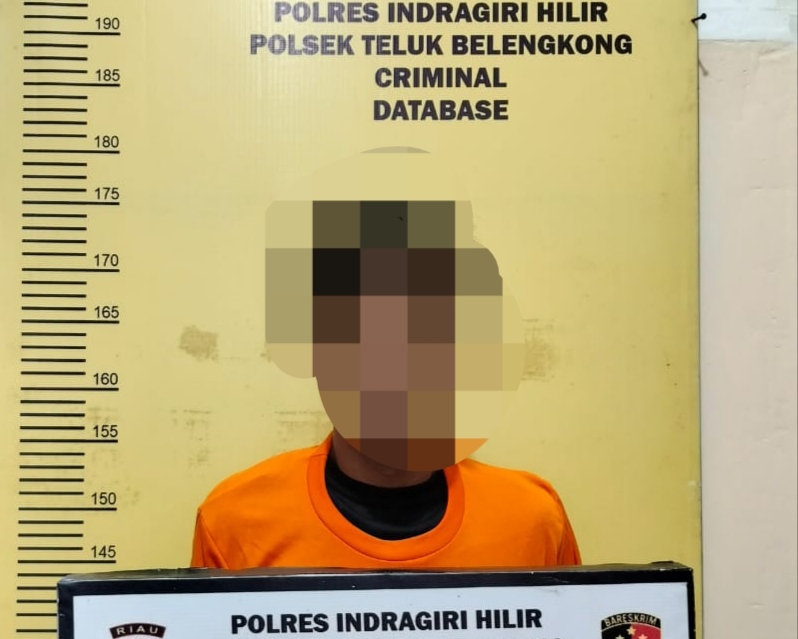 Parah, Pemuda Pengangguran di Inhil Rudal Paksa Anak Bawah Umur