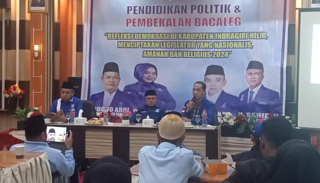 Sambut Pemilu 2024, PAN Inhil Gelar Pendidikan Politik Siapkan Kader Berkualitas