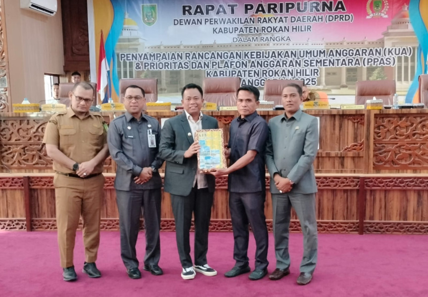 DPRD Rohil Terima R-KUA PPAS APBD 2025