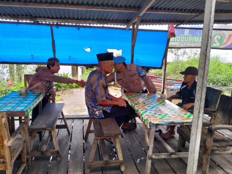 Cooling System, Personel Polsek Kuindra Ajak Masyarakat Sapat Bersama Sama Jaga Kamtibmas