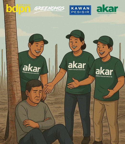 Kiprah Yayasan Bangun Desa Payung Negeri di Pesisir Inhil