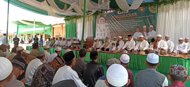 PJ Bupati Indragiri Hilir Hadiri Haul Akbar Syekh Abdul Qadir Al Jailani