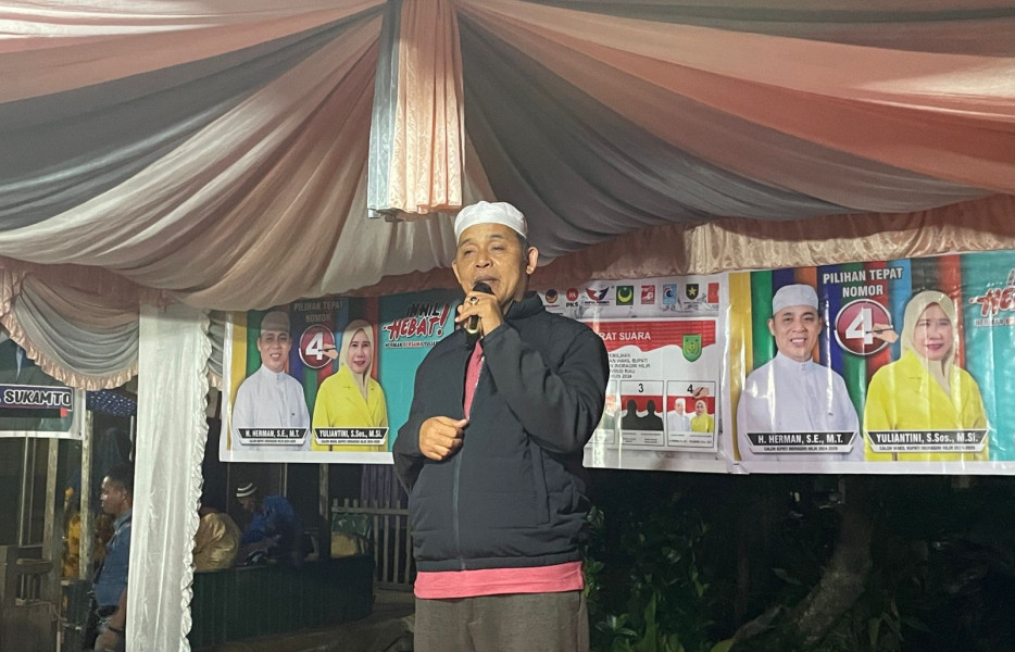 Meledak, Kampanye Dialogis Masyarakat Teriaki Ewako Haji Herman