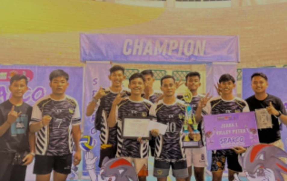 Tim Voli Putra Unilak Sabet Juara Dua se-Sumatera