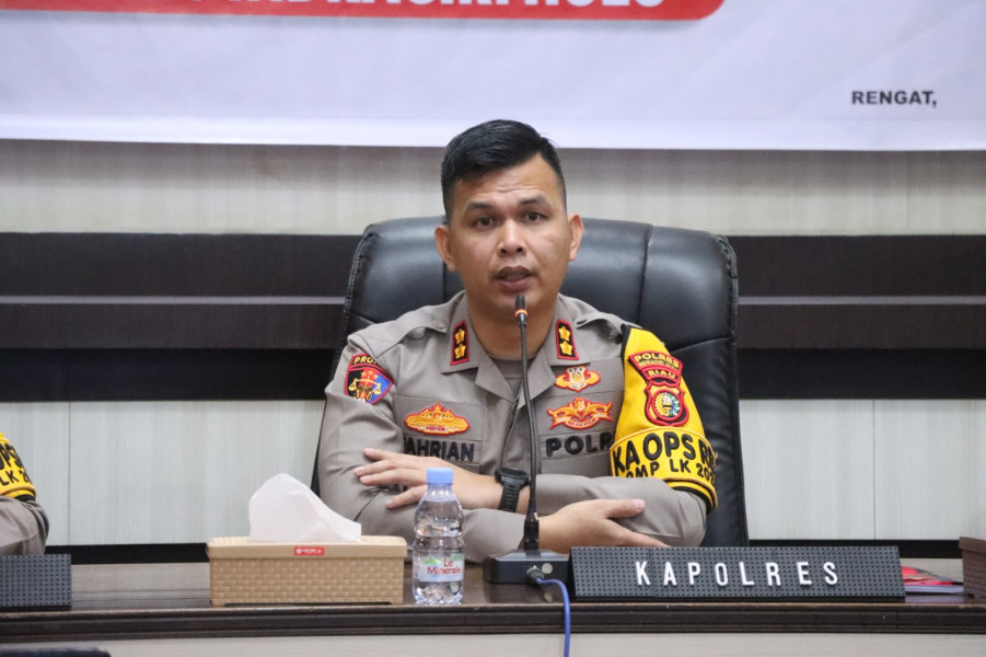Kapolres Inhu: Awasi dan Waspada Konflik yang Ditunggangi Kepentingan Politik