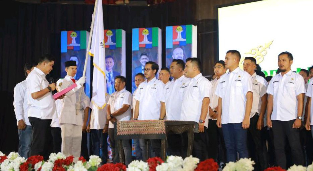Dipimpin Ardiansyah Julor, BPC HIPMI Inhil Periode 2024-2027 Resmi Dilantik